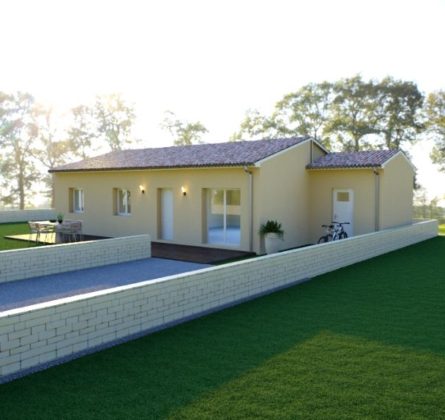 Maison familiale 3 chambres et garage dans jolie lotissement - constrcuteur de maison - Villas la Provençale