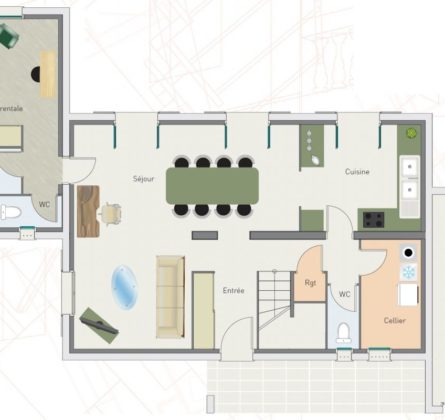maison + terrain a Saint Remy de Provence de 140m² - constrcuteur de maison - Villas la Provençale