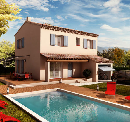 Maison a étage  de 100m² + terrain Avignon - constrcuteur de maison - Villas la Provençale