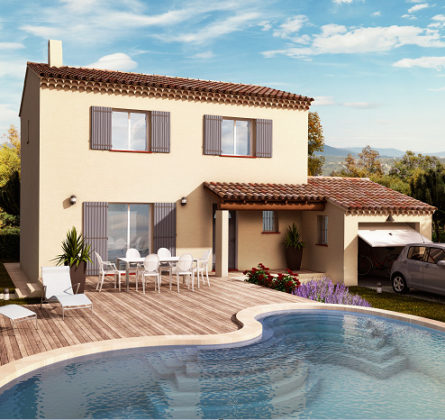 Maison a construire de 88m² sur le Pontet - constrcuteur de maison - Villas la Provençale