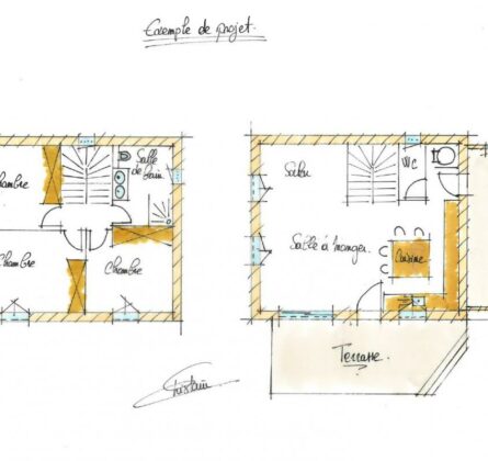 Projet à Caumont sur Durance - constrcuteur de maison - Villas la Provençale