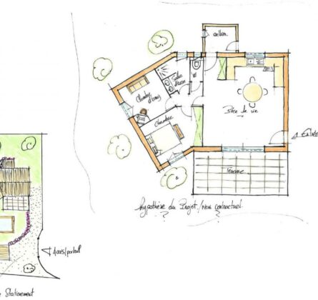 Villa de plain-pied avec terrasse et garage - constrcuteur de maison - Villas la Provençale