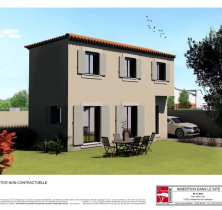 TERRAIN + MAISON CHATEAUNEUF LES MARTIGUES - constrcuteur de maison - Villas la Provençale