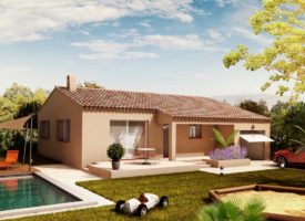 Terrain avec maison de 88m² à Beauvoisin