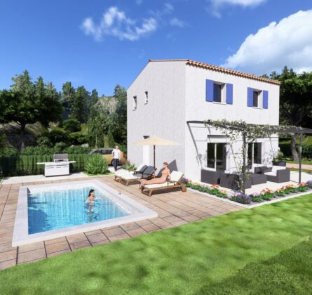 ORGON 13660 – Maison 4 chambres RE2020 - constrcuteur de maison - Villas la Provençale