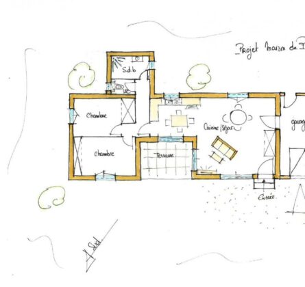 Charmante maison de plain-pied avec jardin - constrcuteur de maison - Villas la Provençale
