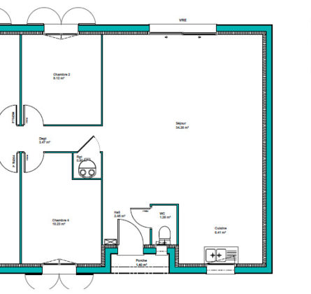 Maison neuve a construire 90m² – Manduel 205m² - constrcuteur de maison - Villas la Provençale