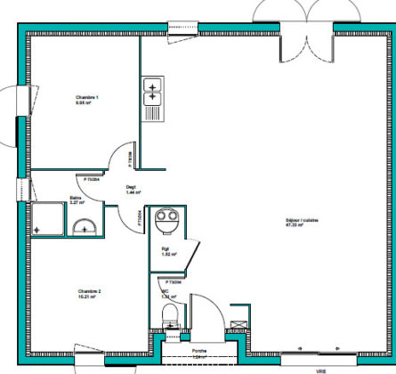 terrain  + maiosn 70m² Mazan - constrcuteur de maison - Villas la Provençale