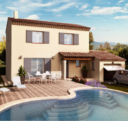 Maison Neuve a construire 80m² – Manduel 205m² - constrcuteur de maison - Villas la Provençale