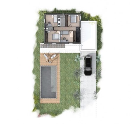 Maison de 64m² + terrain à ORGON - constrcuteur de maison - Villas la Provençale