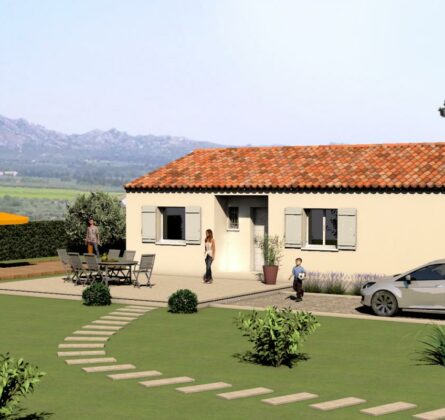 SAUVETERRE – Maison 2 chambres RE2020 - constrcuteur de maison - Villas la Provençale