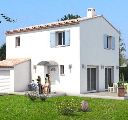 Villa neuve avec jardin - constrcuteur de maison - Villas la Provençale