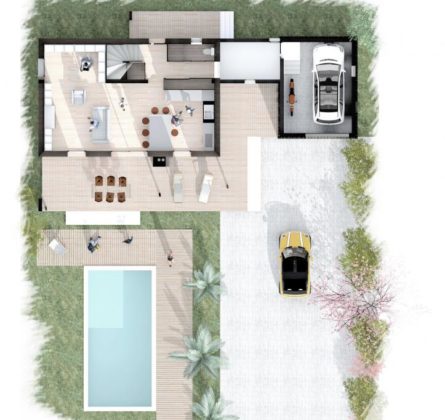 Maison de 103m² + Terrain sur FONTVIEILLE - constrcuteur de maison - Villas la Provençale