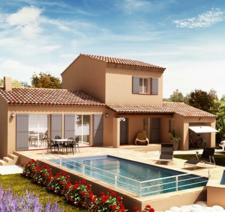 CHATEAUNEUF DE GADAGNE 84470- terrain  440m² - constrcuteur de maison - Villas la Provençale