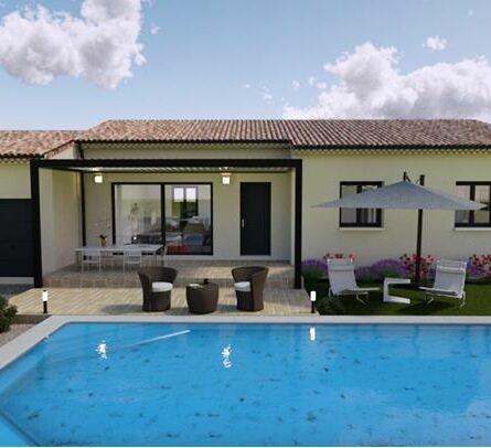 Maison neuve à construire situé à CADENET (84) - constrcuteur de maison - Villas la Provençale