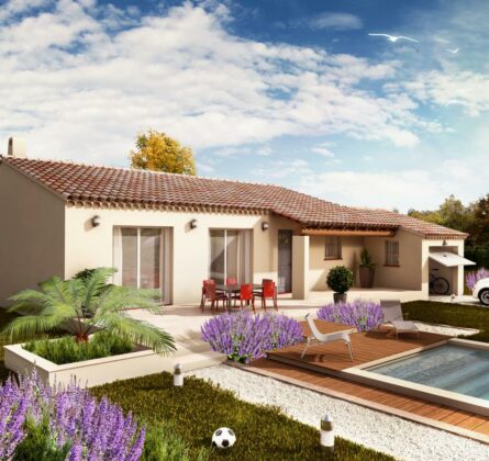 LORIOL DU COMTAT – Maison 4 chambres RE2020 - constrcuteur de maison - Villas la Provençale