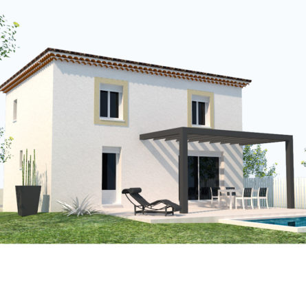 Terrain à bâtir 400m² à ROGNES (13) - constrcuteur de maison - Villas la Provençale