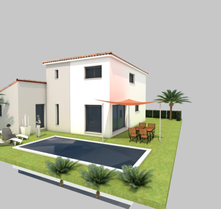 Terrain à bâtir 410m² - constrcuteur de maison - Villas la Provençale