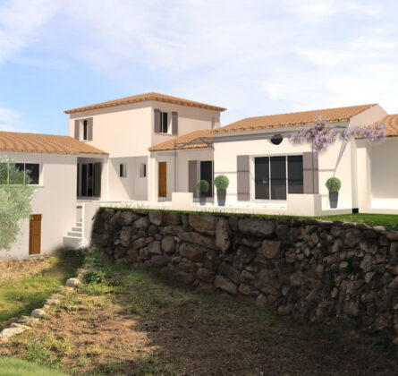 Terrain à bâtir d’environ 700m² - constrcuteur de maison - Villas la Provençale