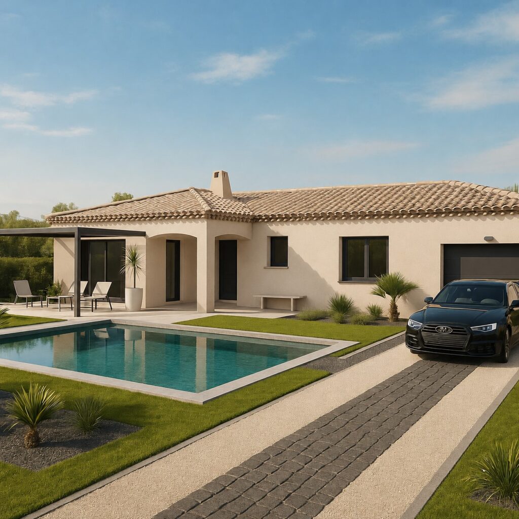 TRES RARE TERRAIN VIABILISE DE 650 M2 HORS LOTISSEMENT