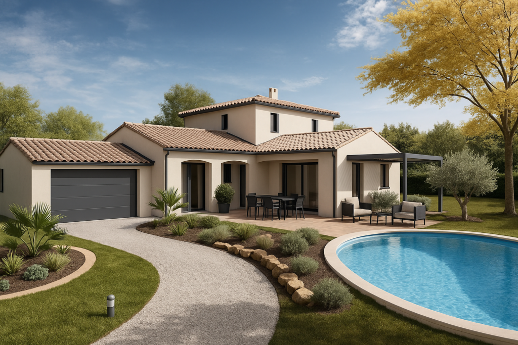 TRES RARE TERRAIN VIABILISE DE 650 M2 HORS LOTISSEMENT