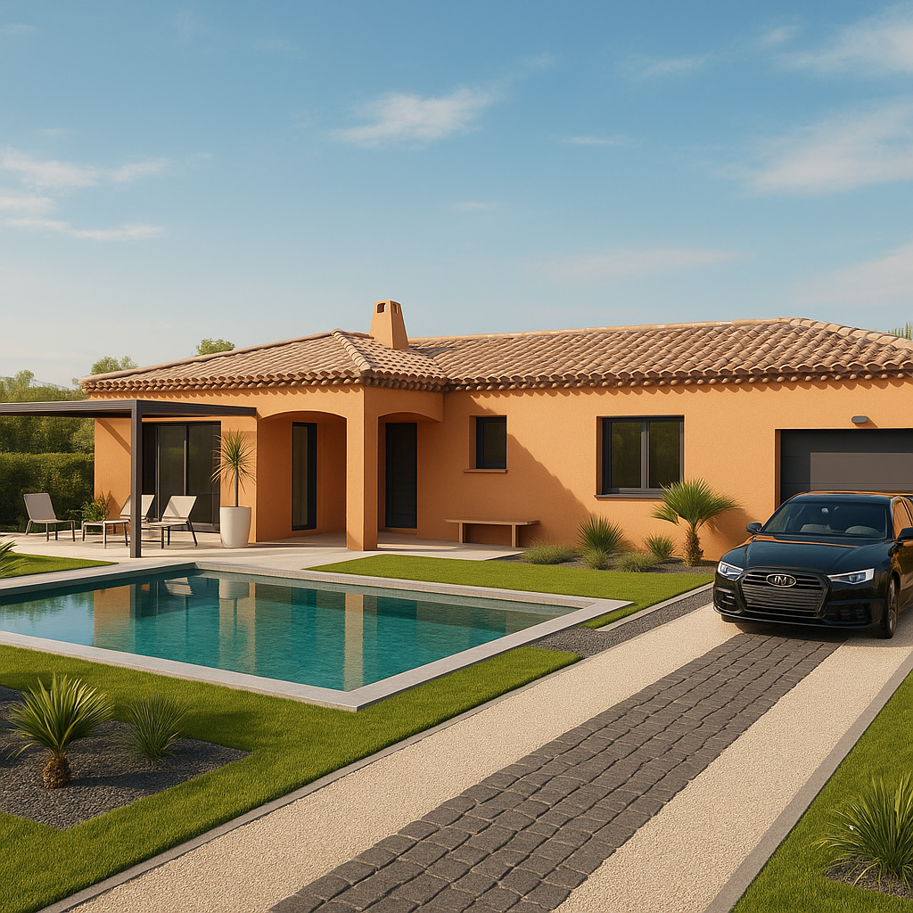 TRES RARE TERRAIN VIABILISE DE 650 M2 HORS LOTISSEMENT