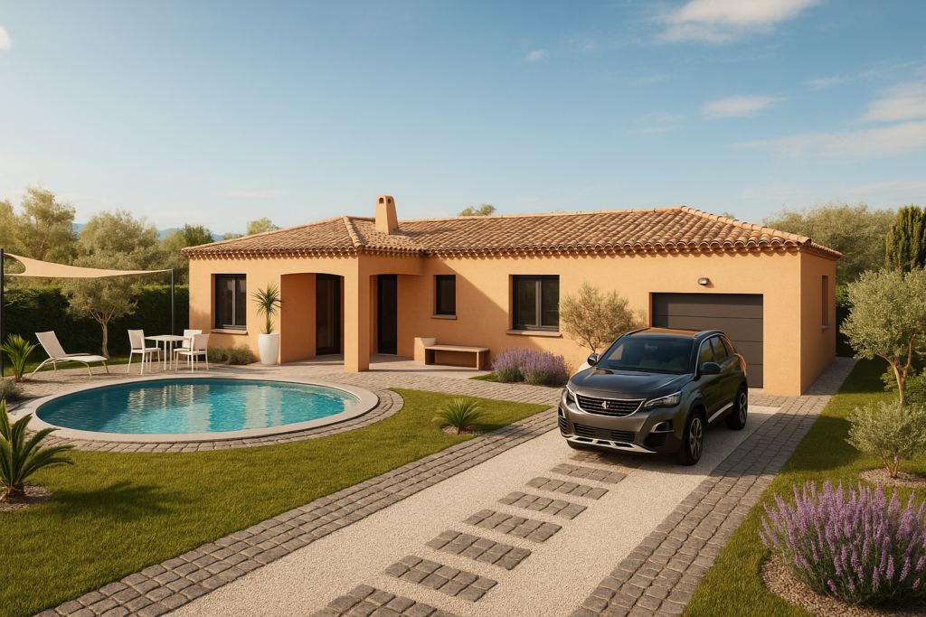 TRES RARE TERRAIN VIABILISE DE 650 M2 HORS LOTISSEMENT