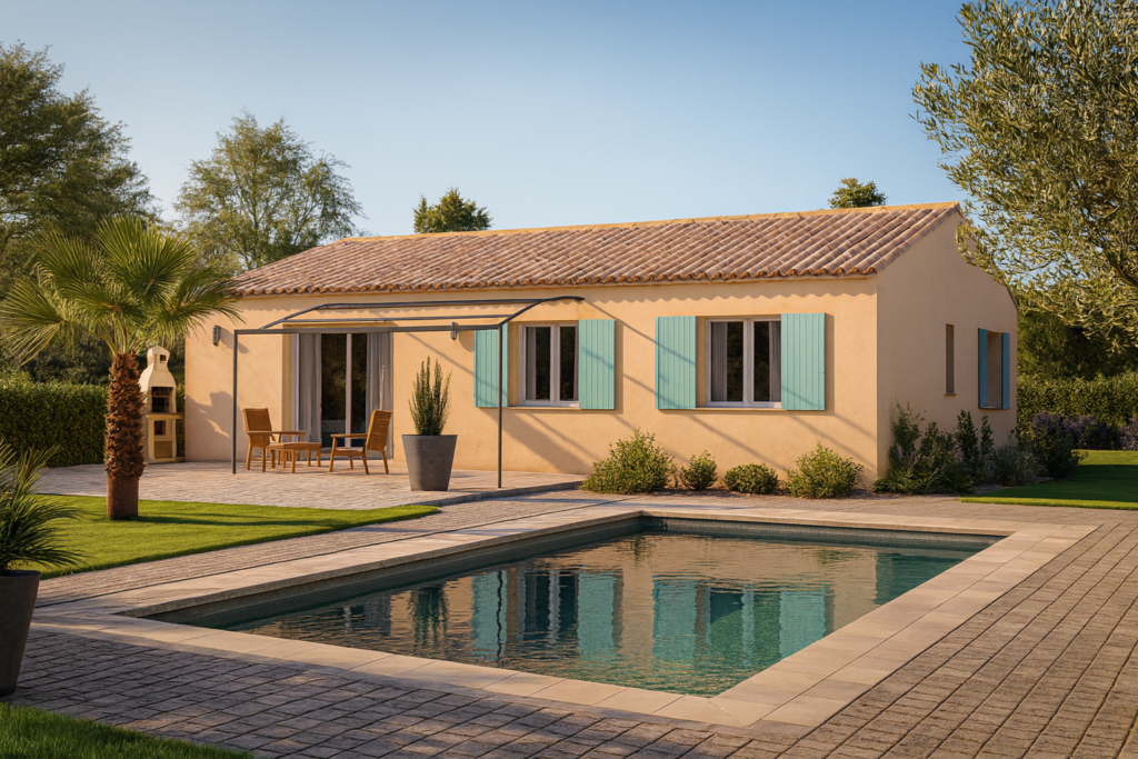 SUPERBE TERRAIN VIABILISE DANS UN PETIT LOTISSEMENT