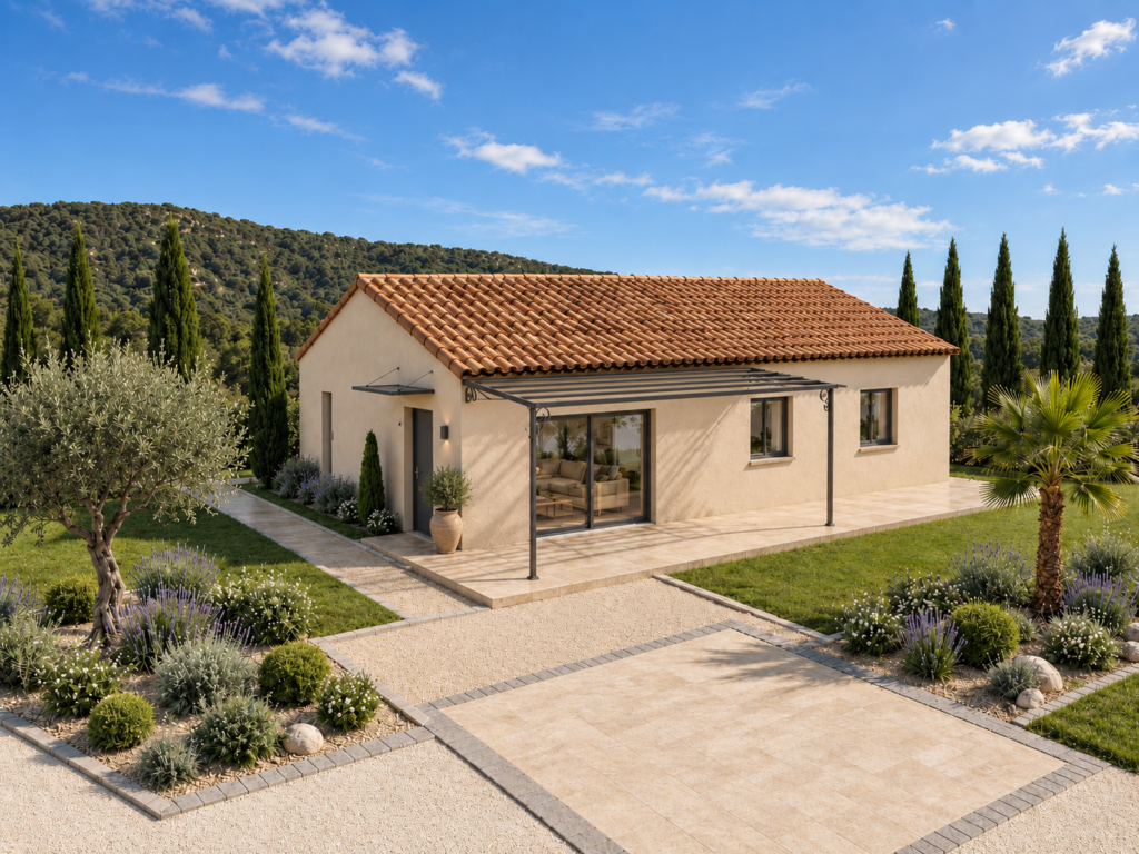 SUPERBE TERRAIN VIABILISE DANS UN PETIT LOTISSEMENT