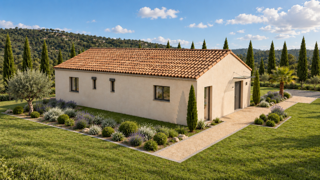 SUPERBE TERRAIN DANS UNE PETIT LOTISSMENT DE 4 LOTS