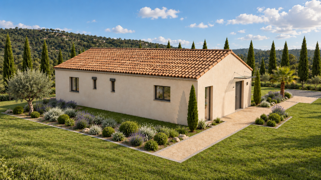 SUPERBE TERRAIN VIABILISE DANS UN PETIT LOTISSEMENT