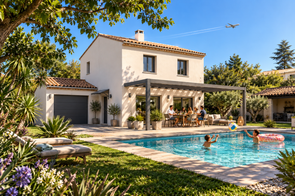 VENTE Terrain et Maison à construire de 94m²  à Istres